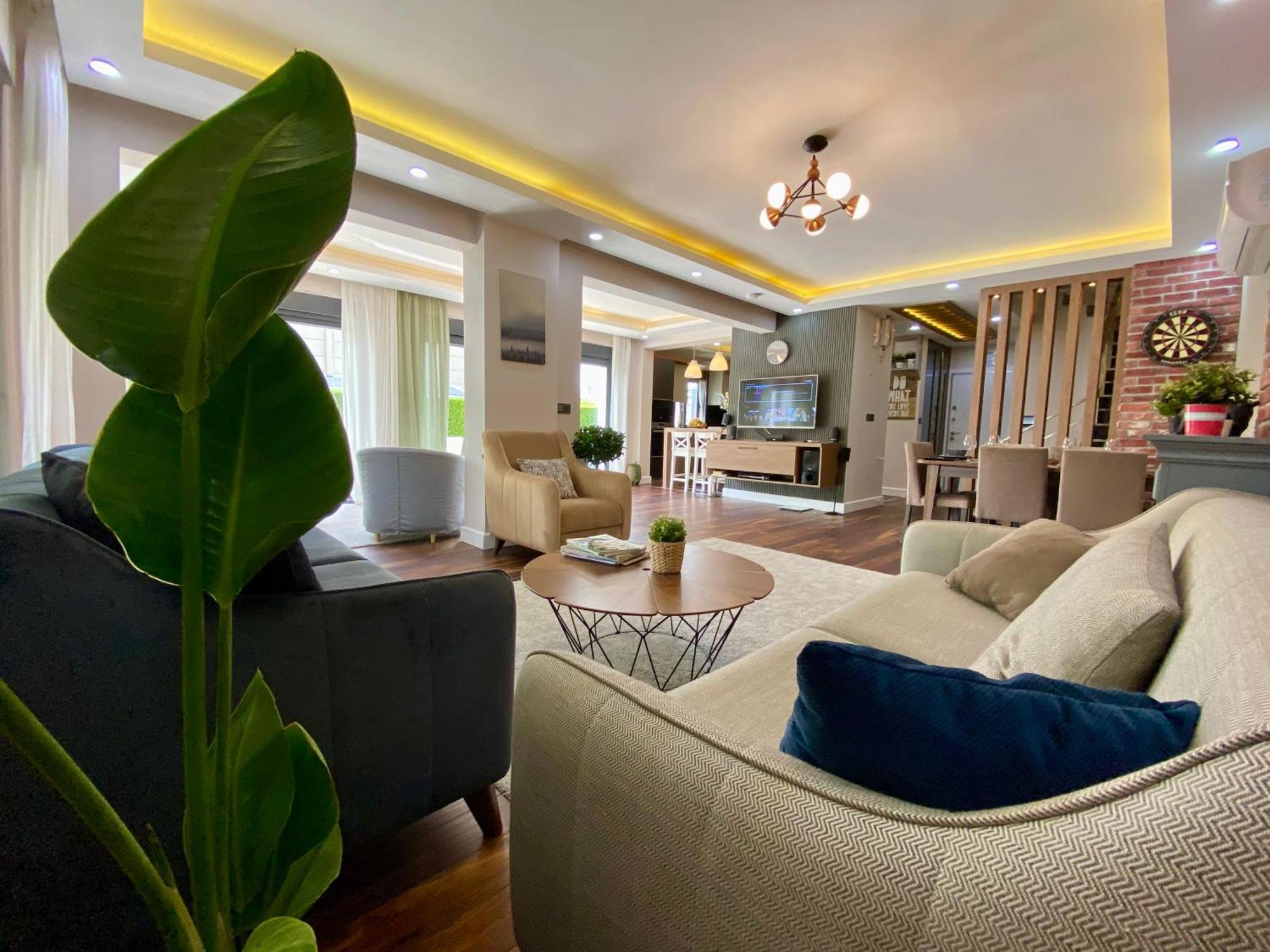 Villa Annabèll1 Havuzlu Jakuzili Triplex Lux villa Belek Dış mekan fotoğraf