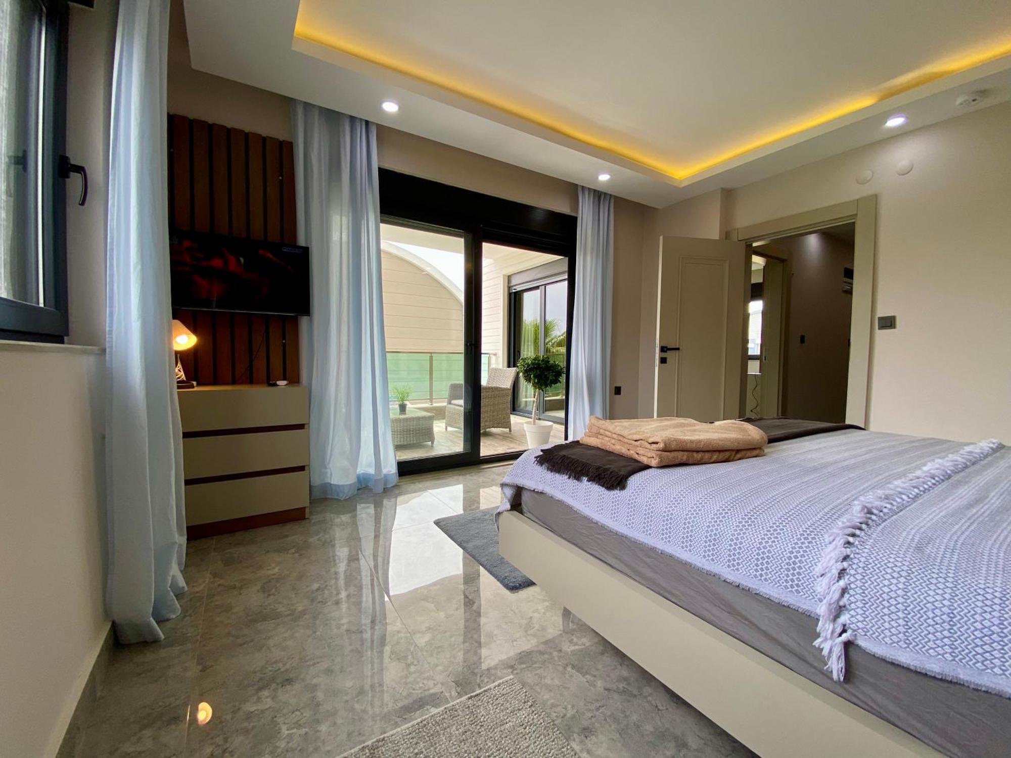 Villa Annabèll1 Havuzlu Jakuzili Triplex Lux villa Belek Dış mekan fotoğraf