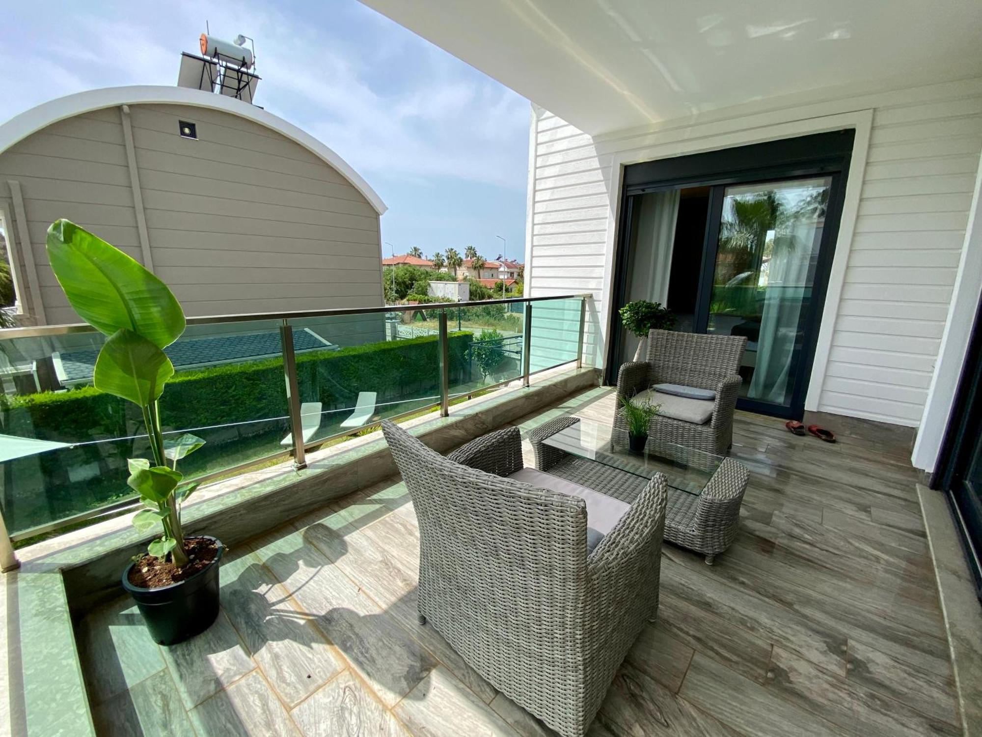 Villa Annabèll1 Havuzlu Jakuzili Triplex Lux villa Belek Dış mekan fotoğraf
