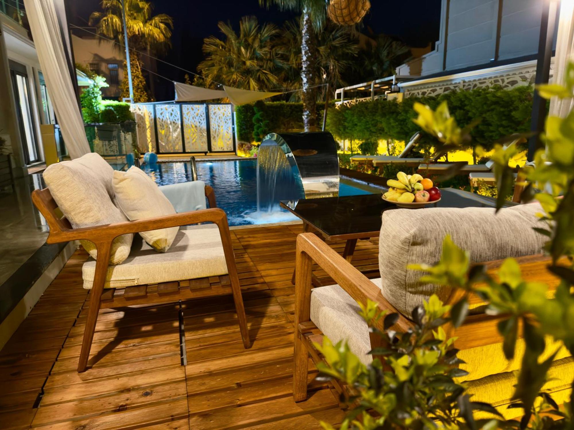 Villa Annabèll1 Havuzlu Jakuzili Triplex Lux villa Belek Dış mekan fotoğraf