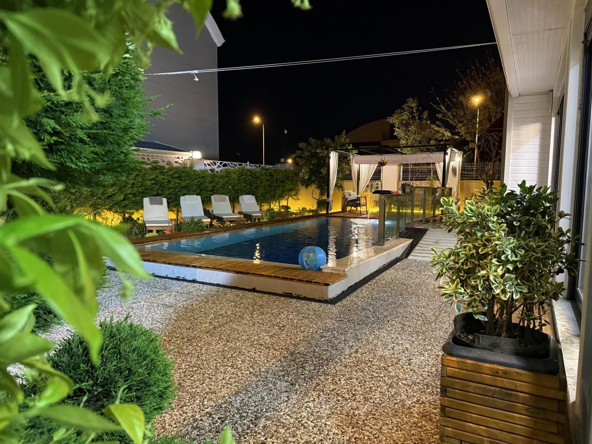 Villa Annabèll1 Havuzlu Jakuzili Triplex Lux villa Belek Dış mekan fotoğraf