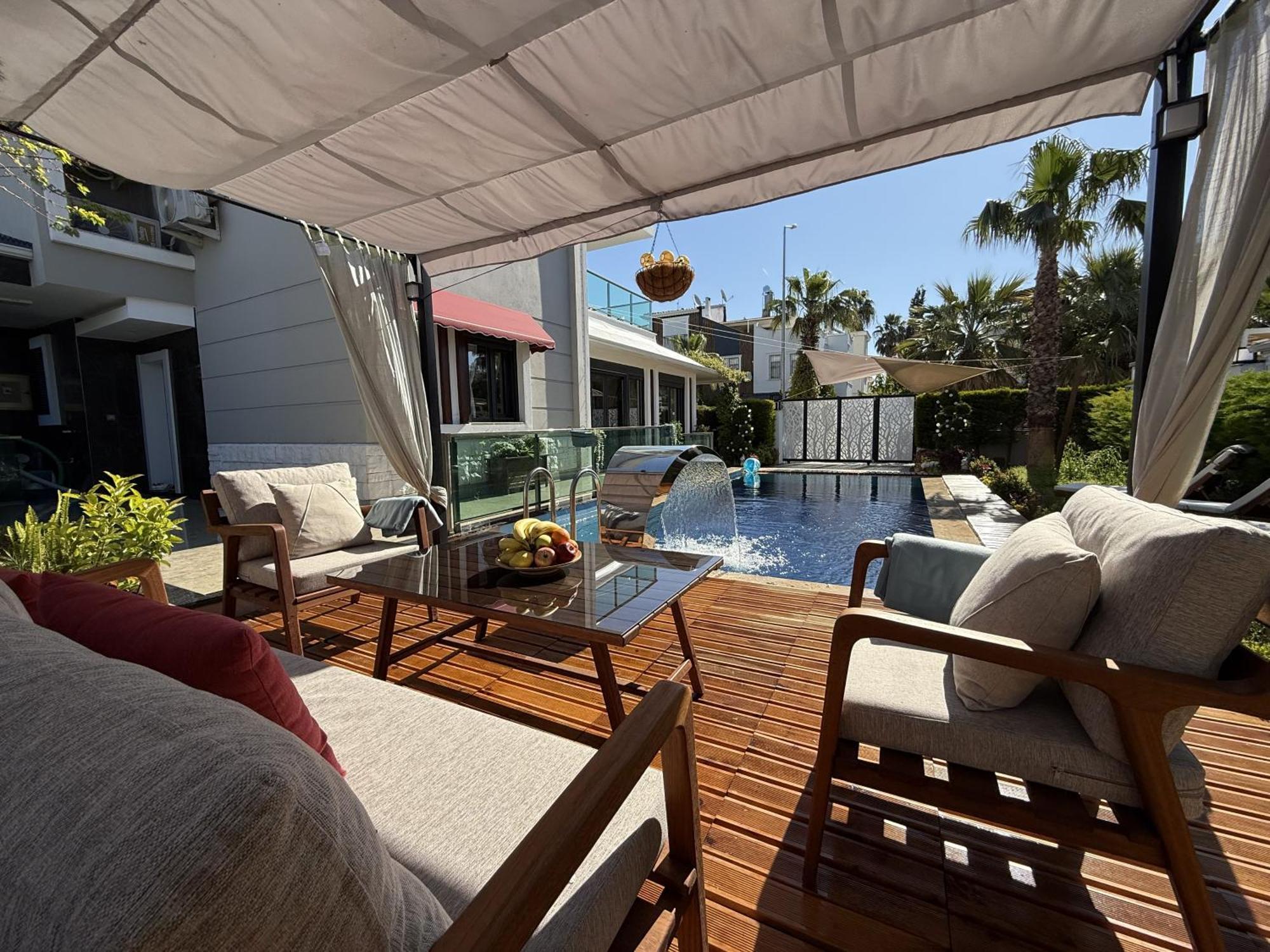 Villa Annabèll1 Havuzlu Jakuzili Triplex Lux villa Belek Dış mekan fotoğraf